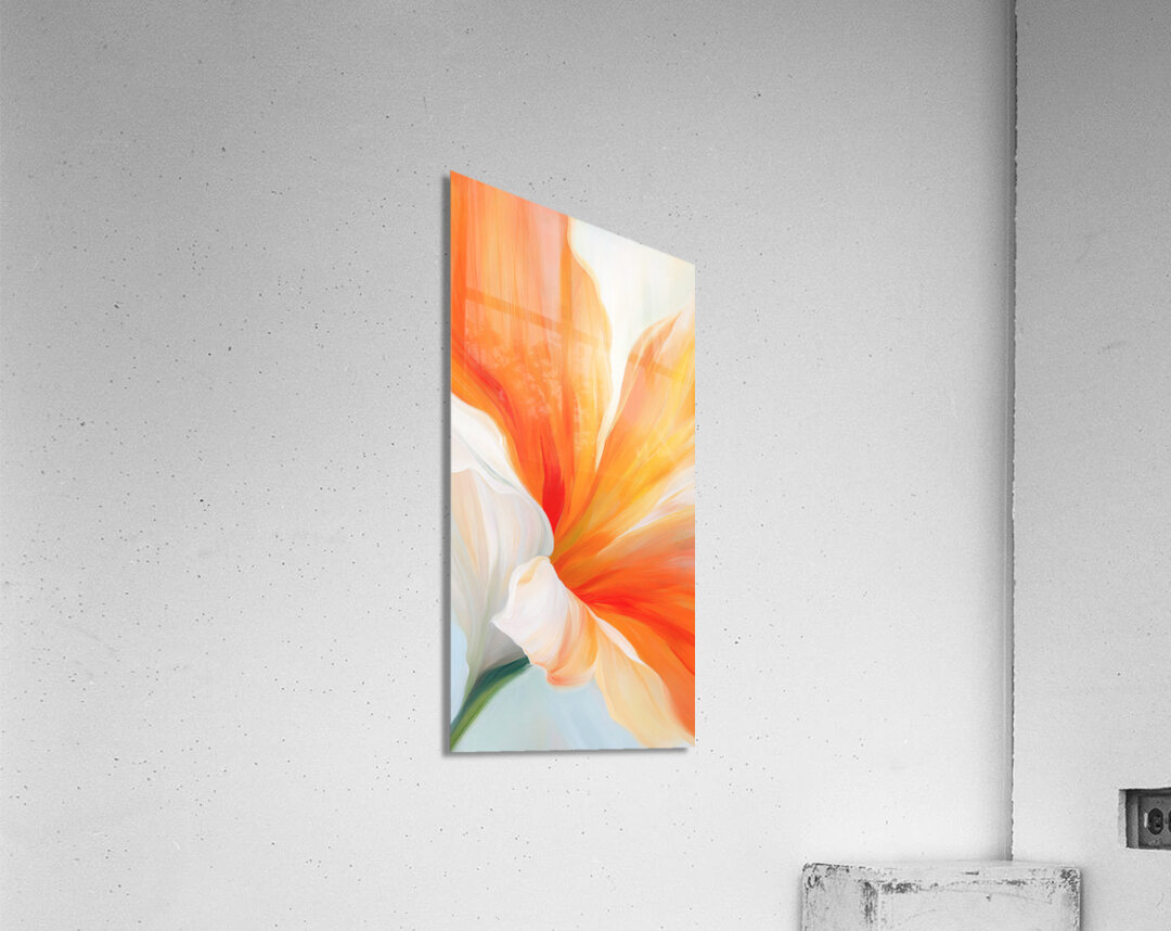 Orange Lily Acrylic Print