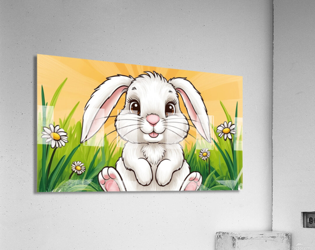Celestial Dream Rabbit Acrylic Print