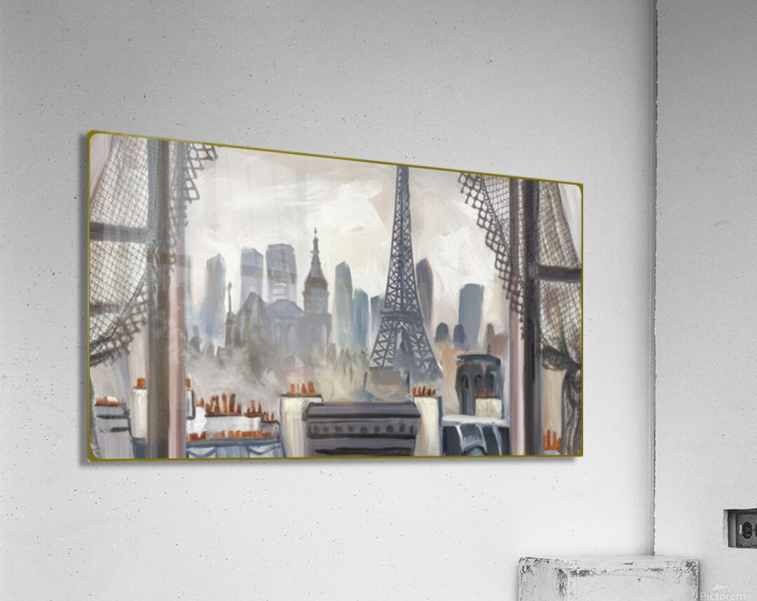 City of Paris  Acrylic Print