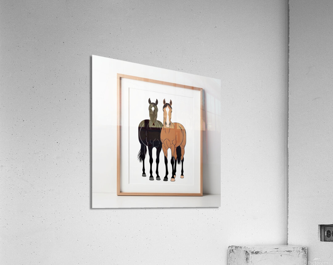 Wild Spirit: Artistic Horses for Your Home Acrylic Print