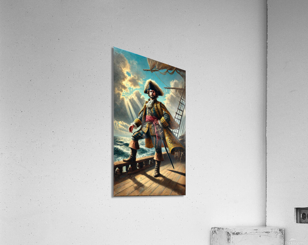 Henry Morgan - The King of the Buccaneers  Acrylic Print