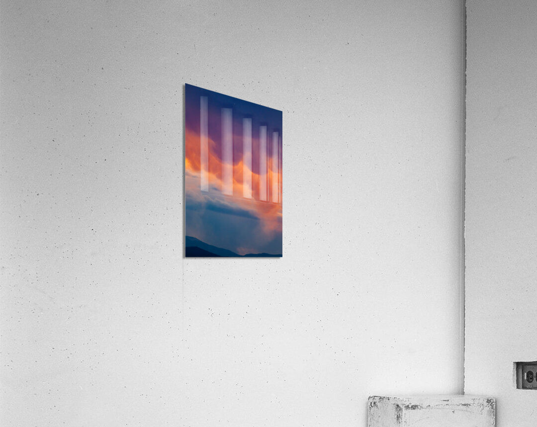 Wet Paint Acrylic Print