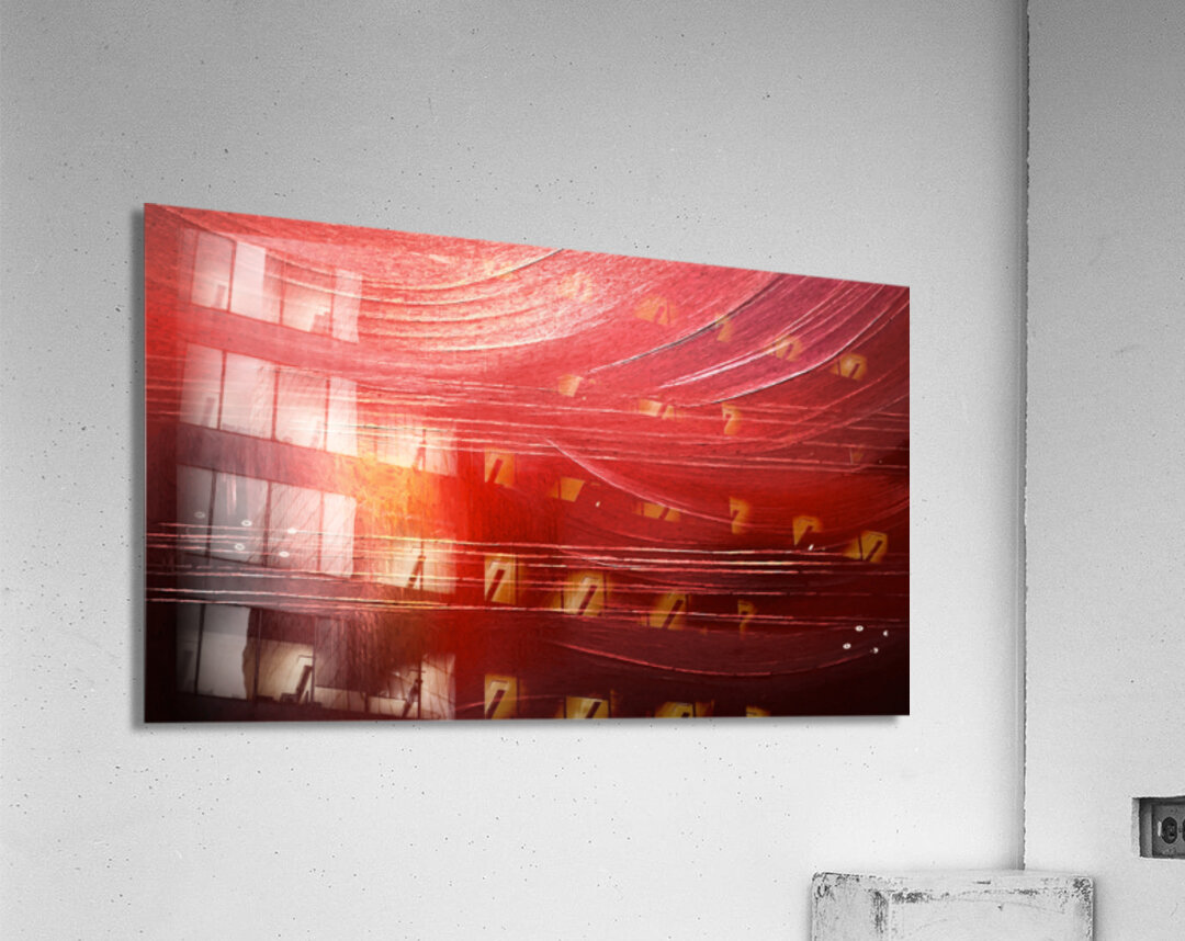 Burst of Passion Acrylic Print