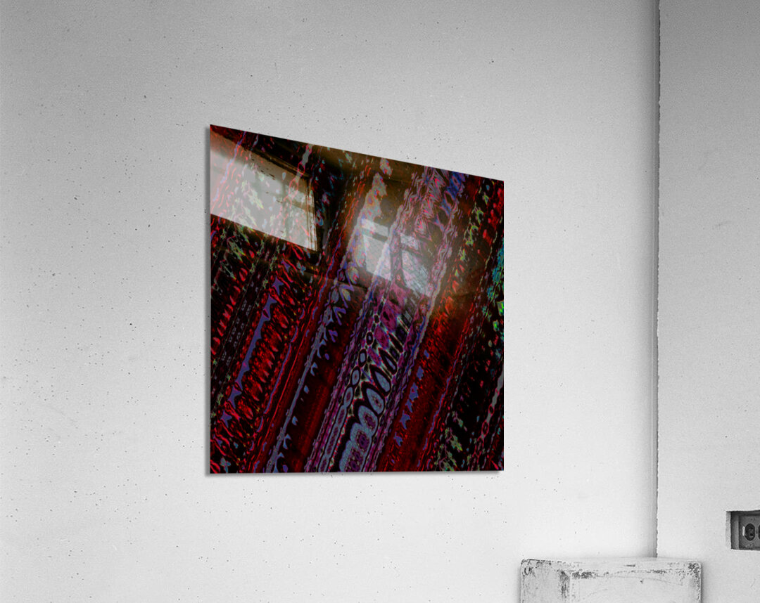 Abstract Contemporary Pattern Acrylic Print