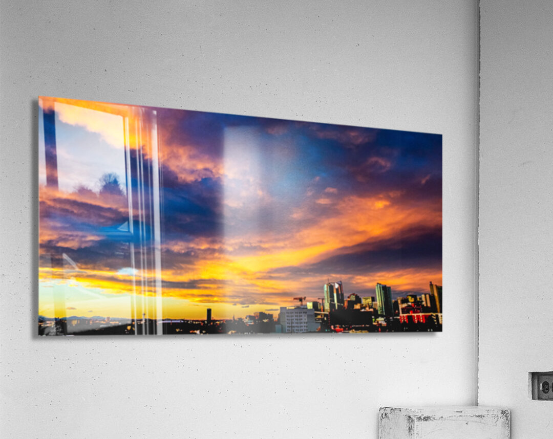 Denver at Dusk Acrylic Print