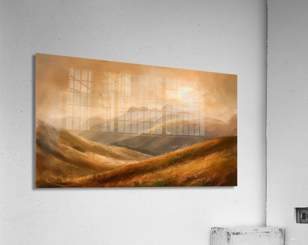 a captivating impressionist painting of  1hRYbRT0 Acrylic Print