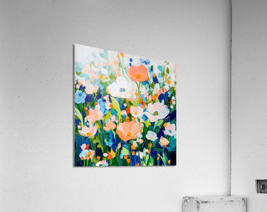 Tall Poppies Meadow Acrylic Print