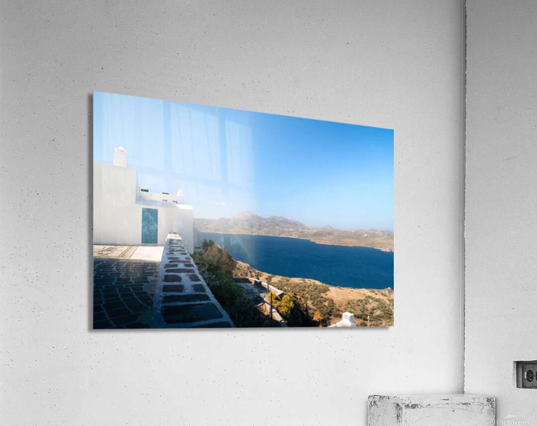 Plaka Views Greece Acrylic Print