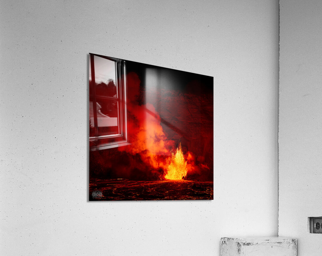 Kilauea Pele Fountain  1 Acrylic Print