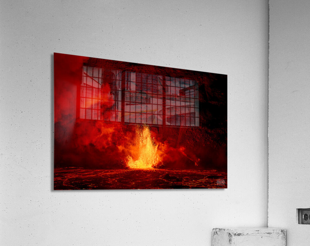 Kilauea Pele Fountain  2 Acrylic Print