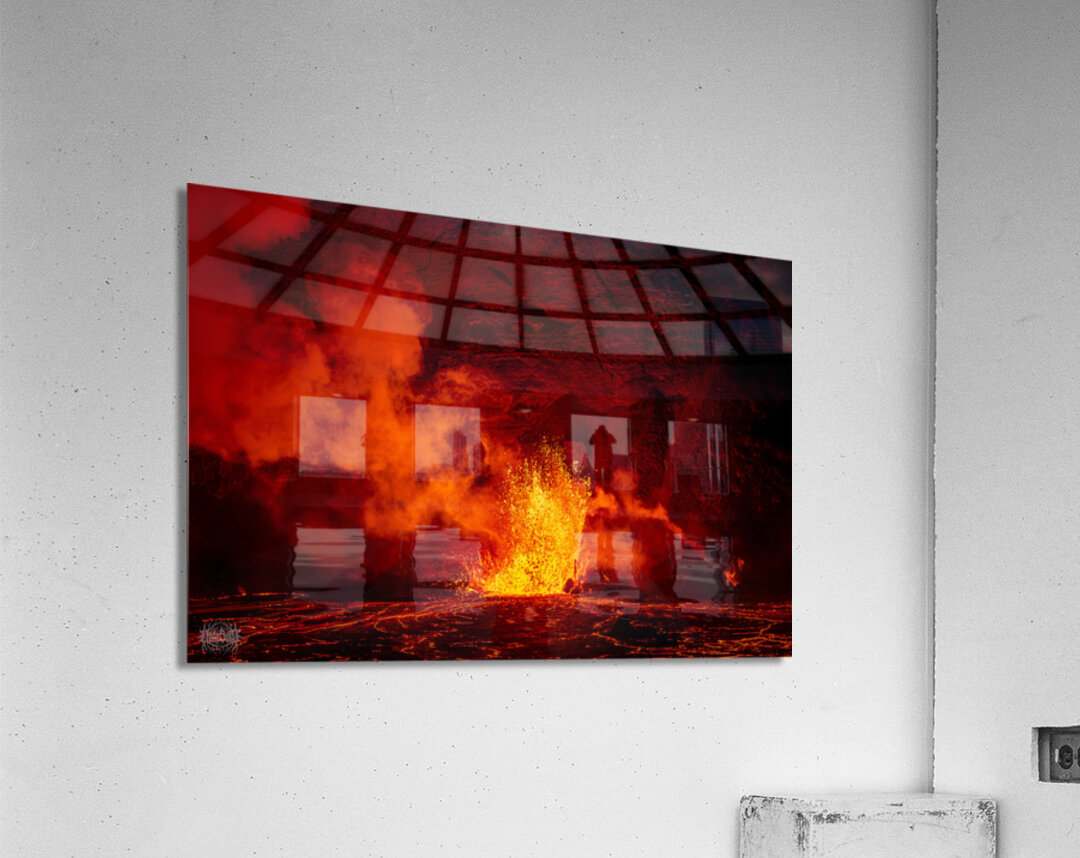 Kilauea Pele Fountain  3 Acrylic Print