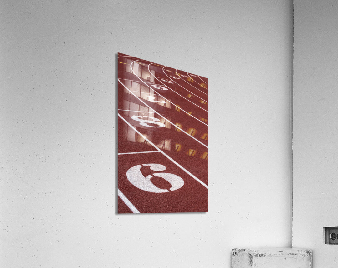 College Track - University of Utah - Salt Lake UT Acrylic Print