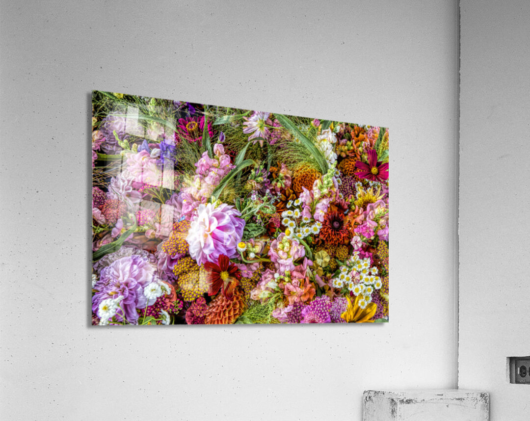 Toronto Flower Market Magic Acrylic Print