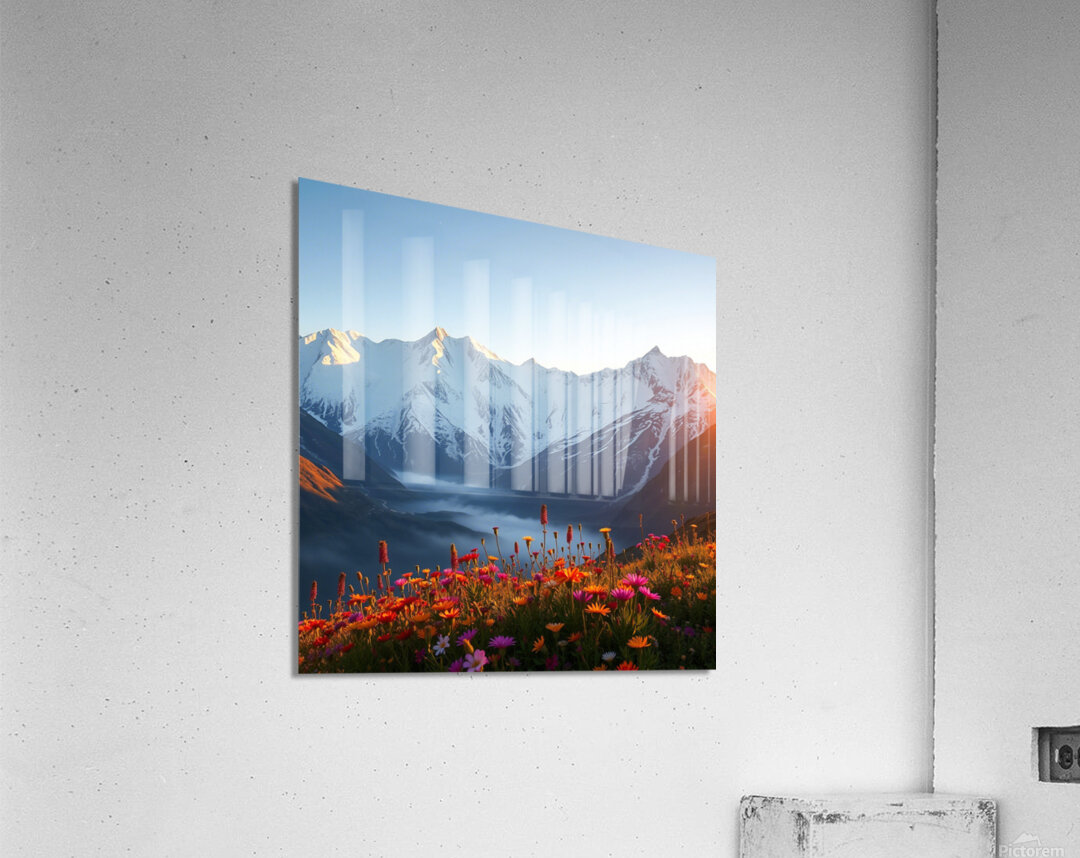 Ice Mountain  Acrylic Print