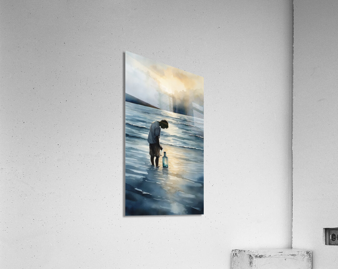 Message in a Bottle Acrylic Print
