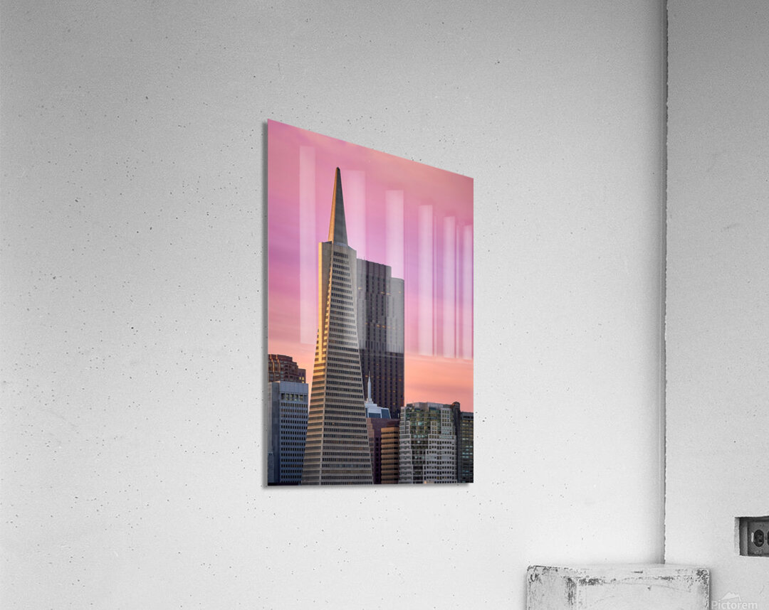 TransAmerica Pyramid San Francisco Sunrise Acrylic Print