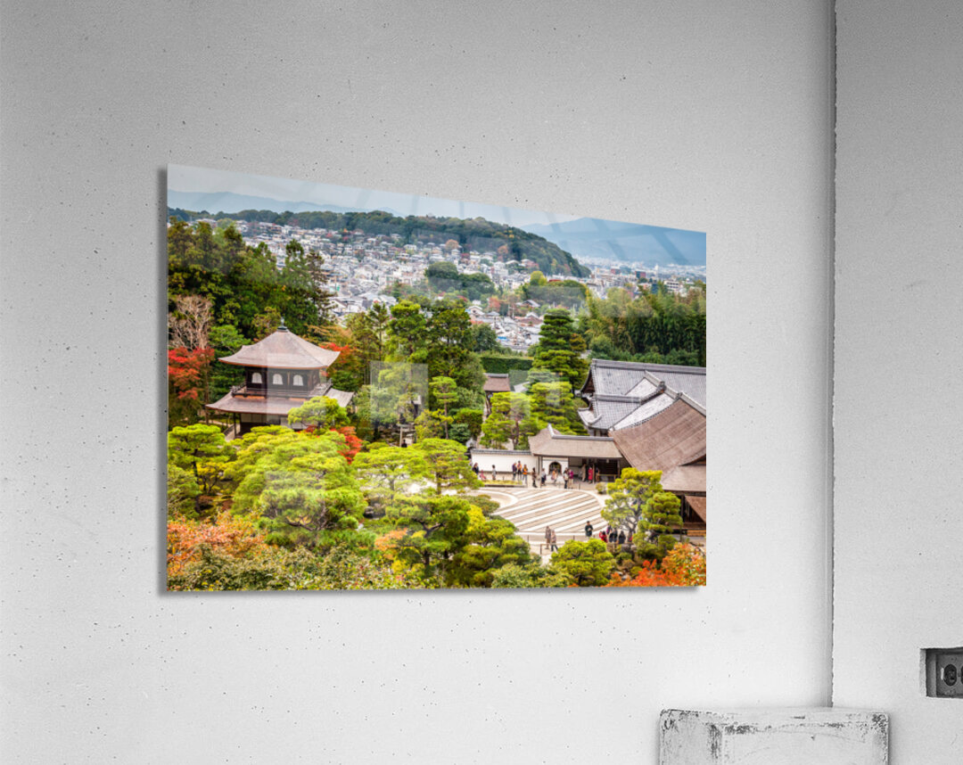 Ginkaku ji Temple and Gardens Kyoto Japan Acrylic Print