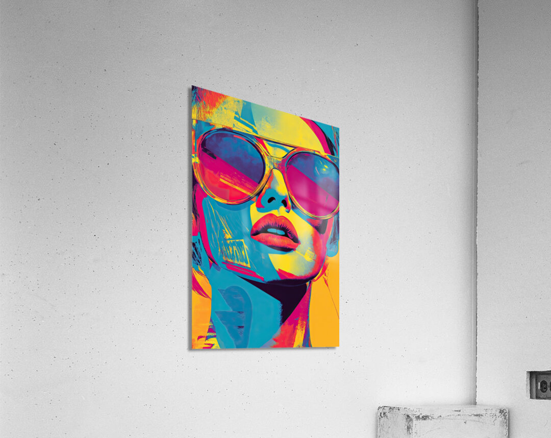 Chromatic Gaze Y2K92J 60 Acrylic Print