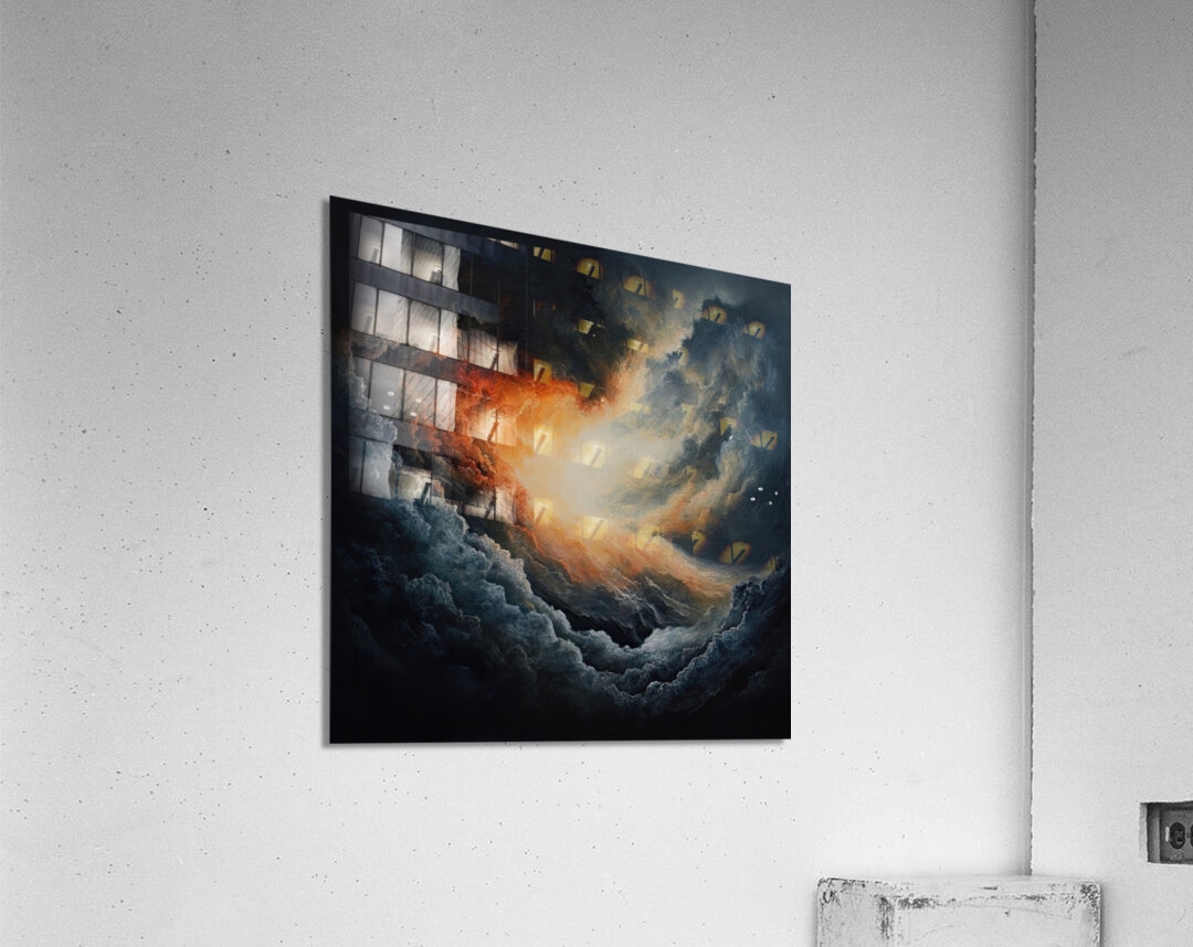 Celestial Tempest NH375B 45 Acrylic Print