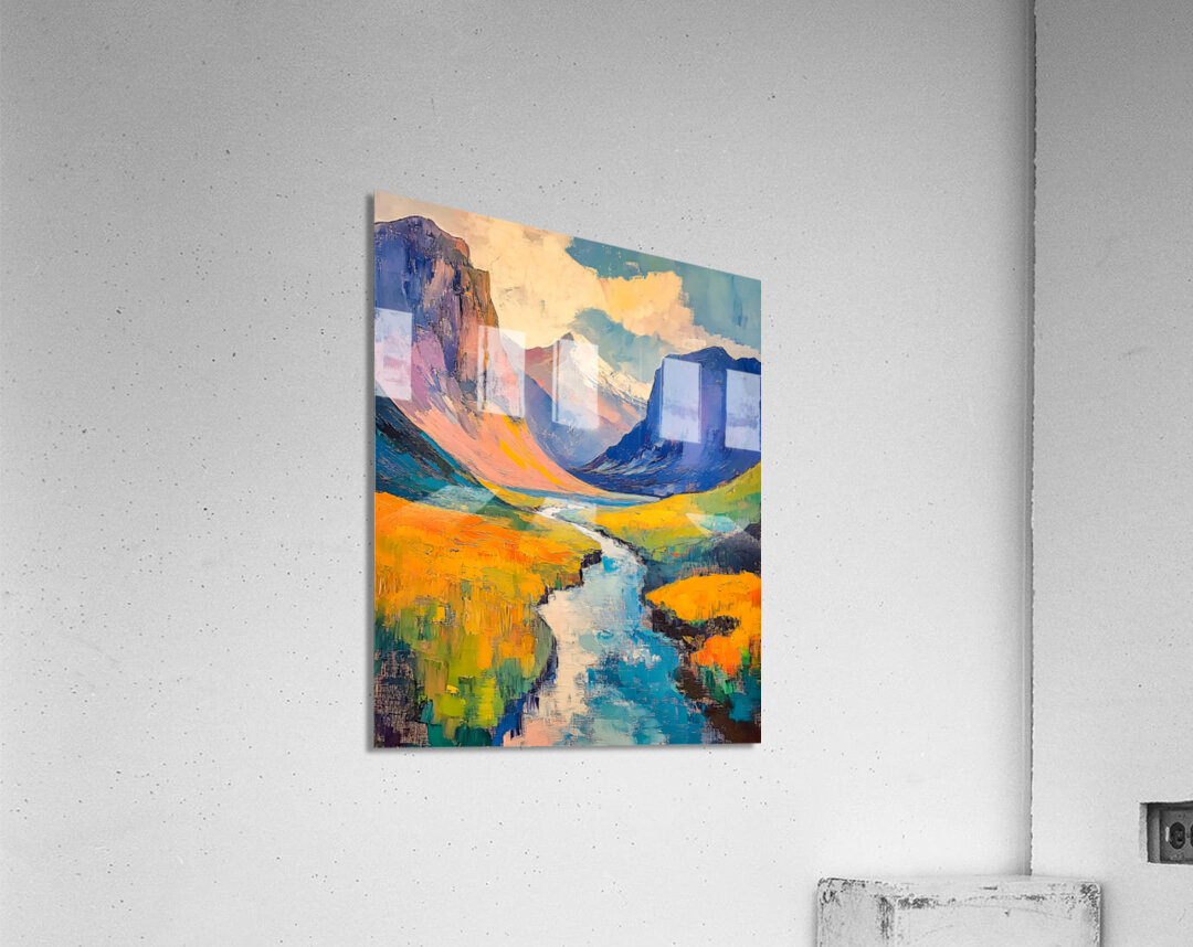 Mountain Pass Acrylic Print