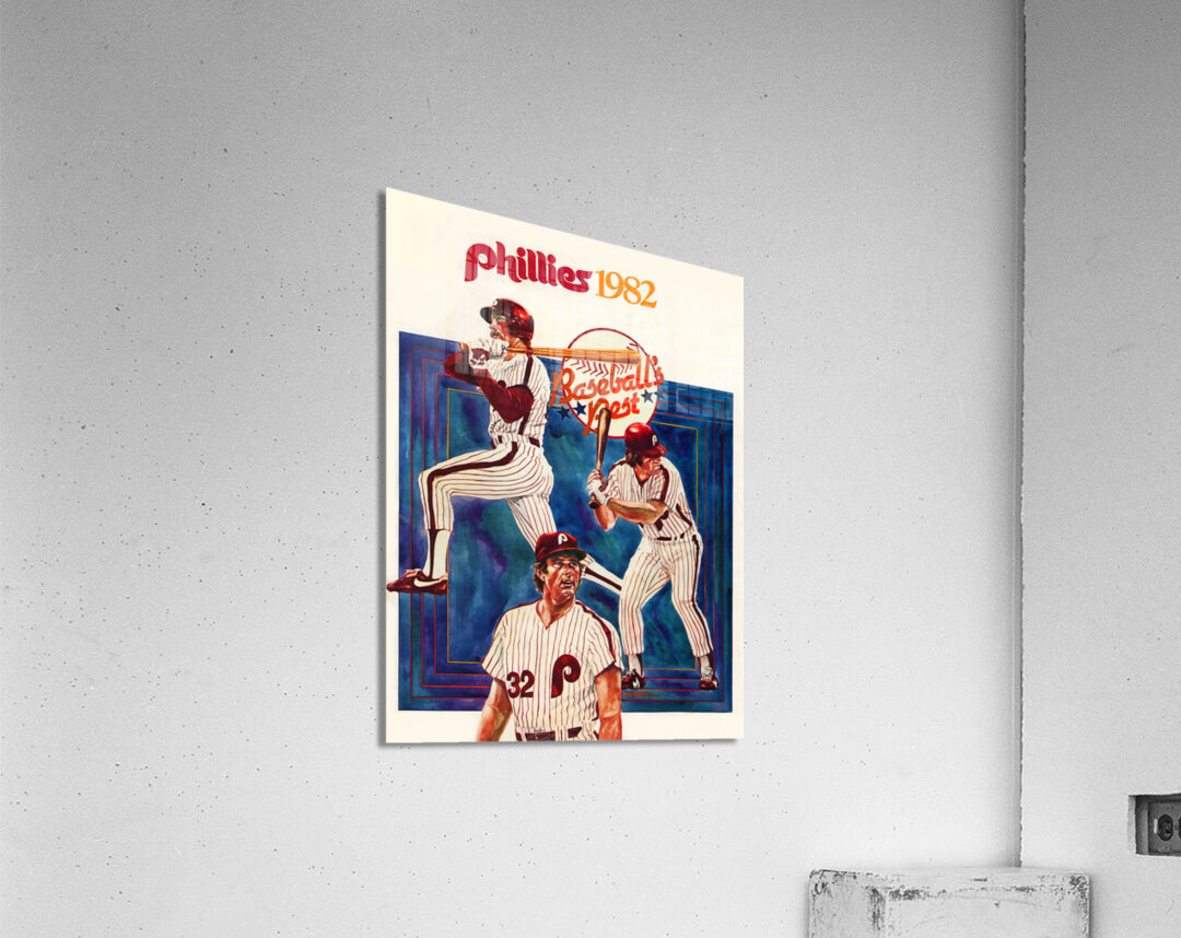 1982 Philadelphia Phillies Art Acrylic Print