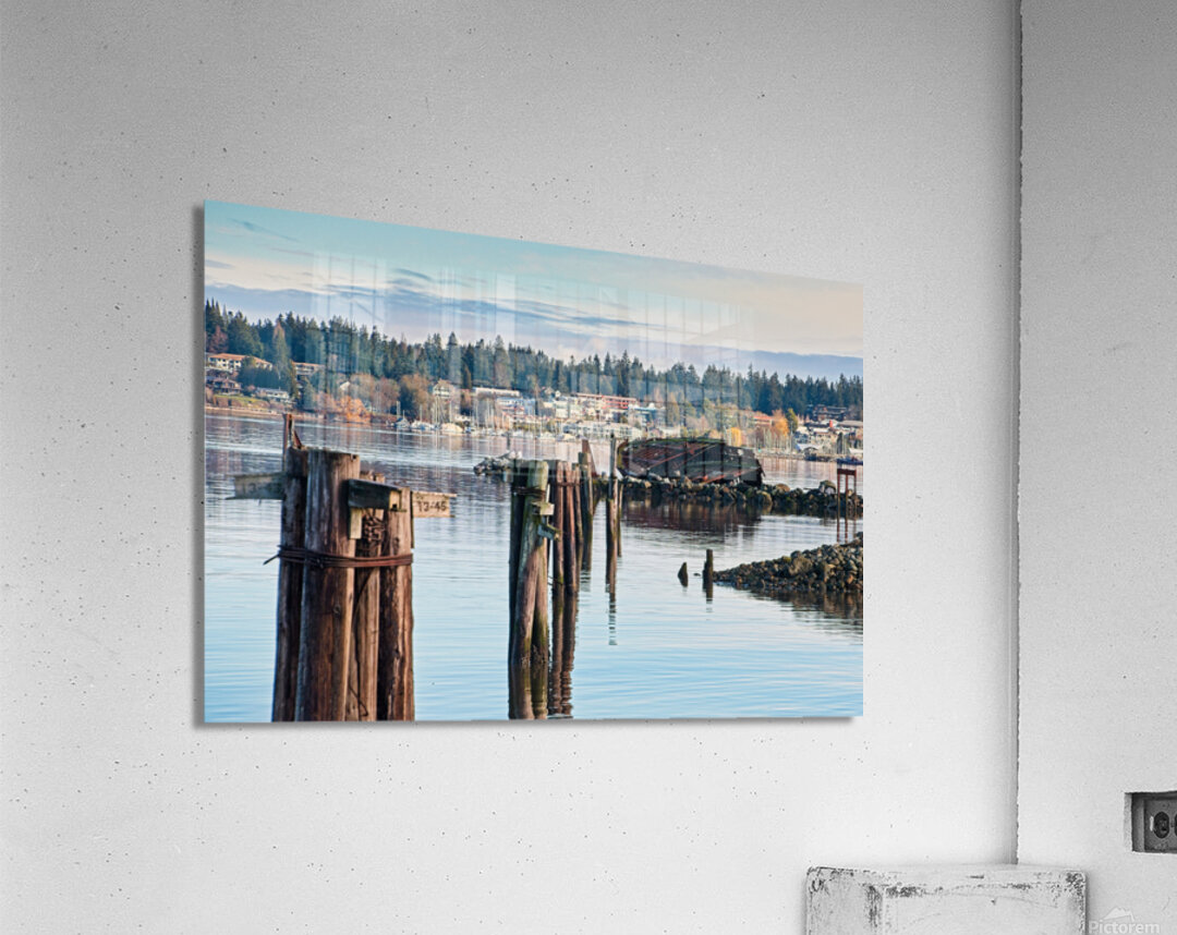 Royston Ship Wrecks Acrylic Print