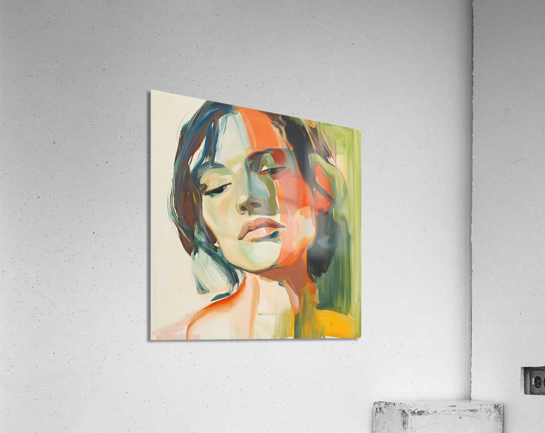 Contemplative Gaze Y59H2N 57 Acrylic Print