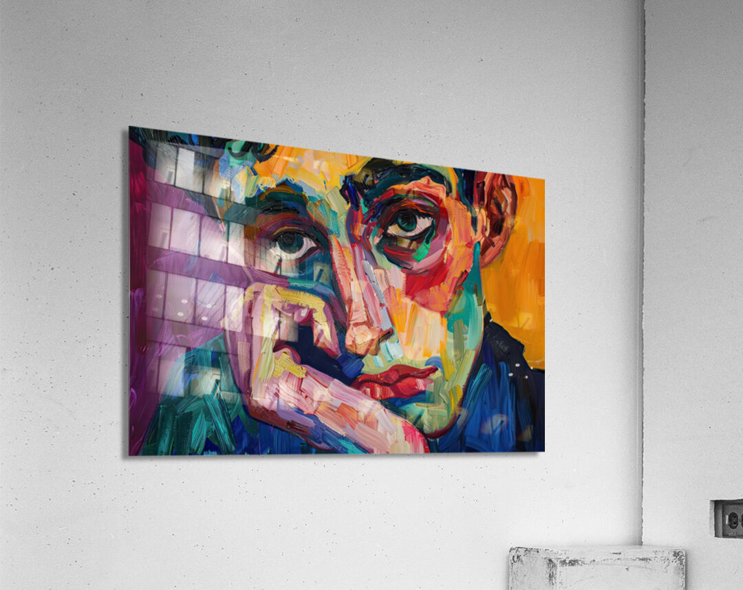 Contemplative Gaze Y59H2N 62 Acrylic Print