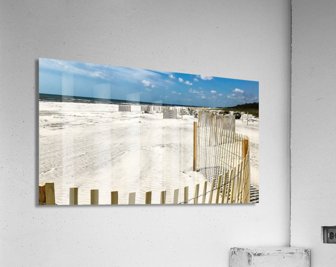 La cloture Hilton Head  Impression acrylique