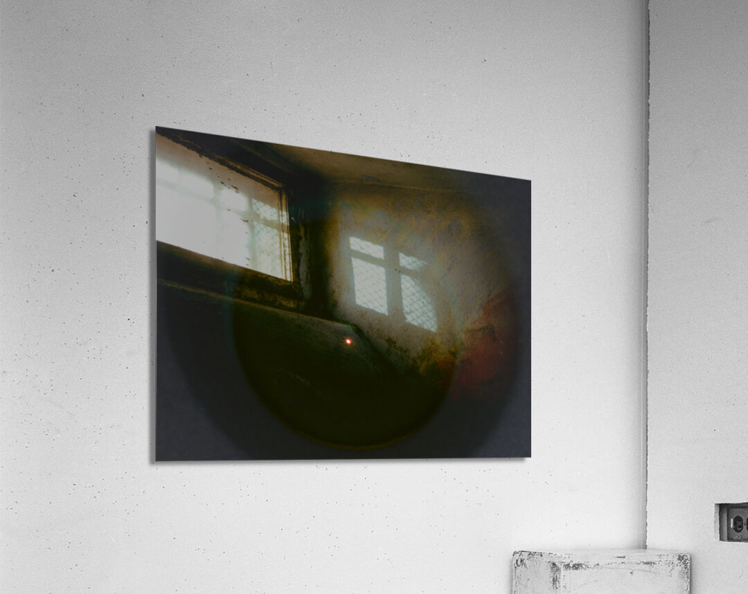  Abstract  Dark Spheres                                                                                                                Acrylic Print