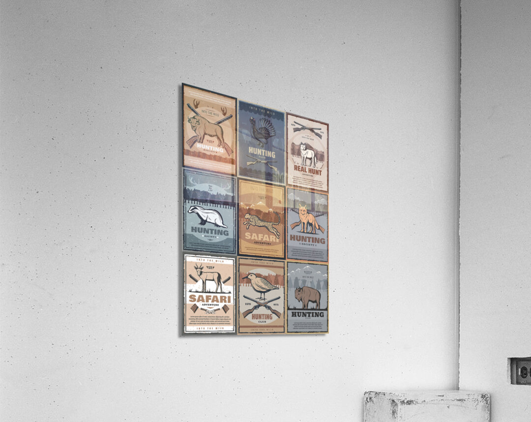 Hunting club. a Acrylic Print