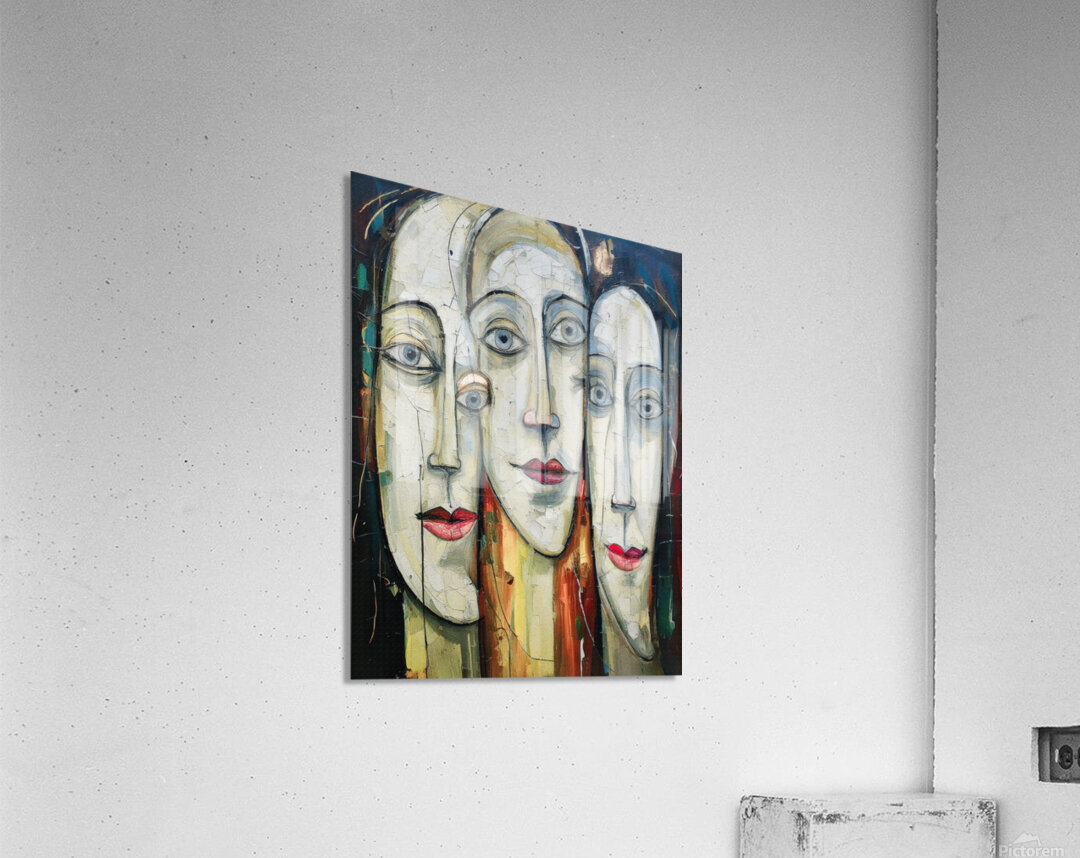 Three Good Friends Acrylic Print