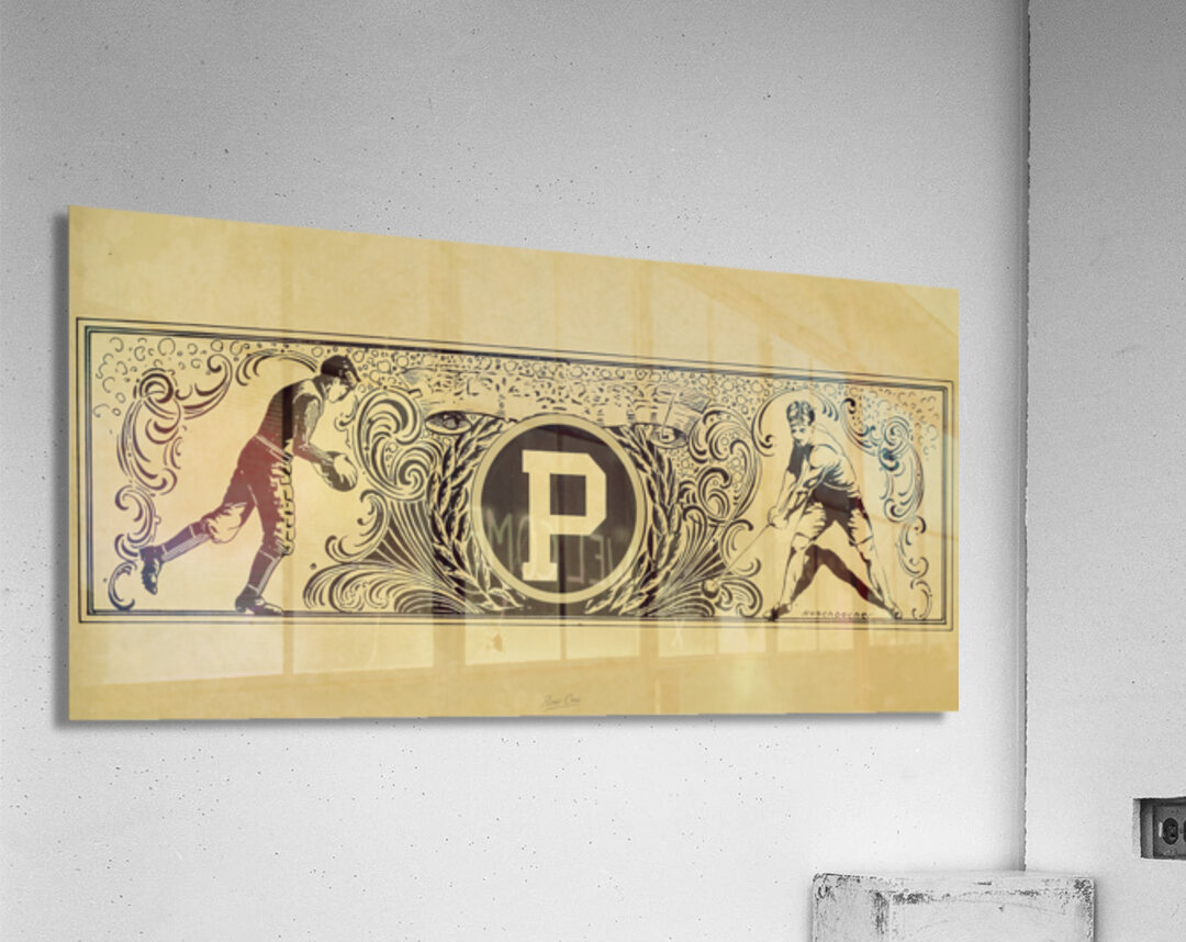 Early 1900s Purdue University Art by Raschbacher Acrylic Print