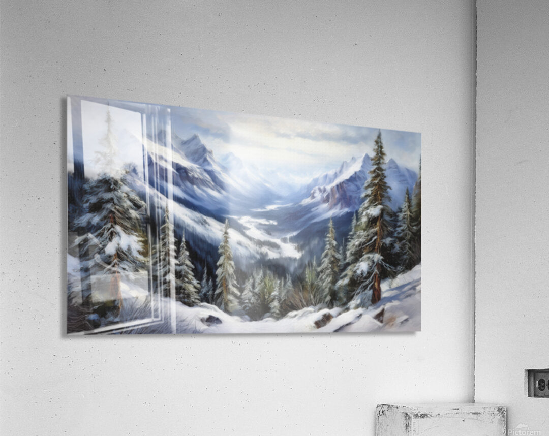 Winter can be So Beautiful Acrylic Print