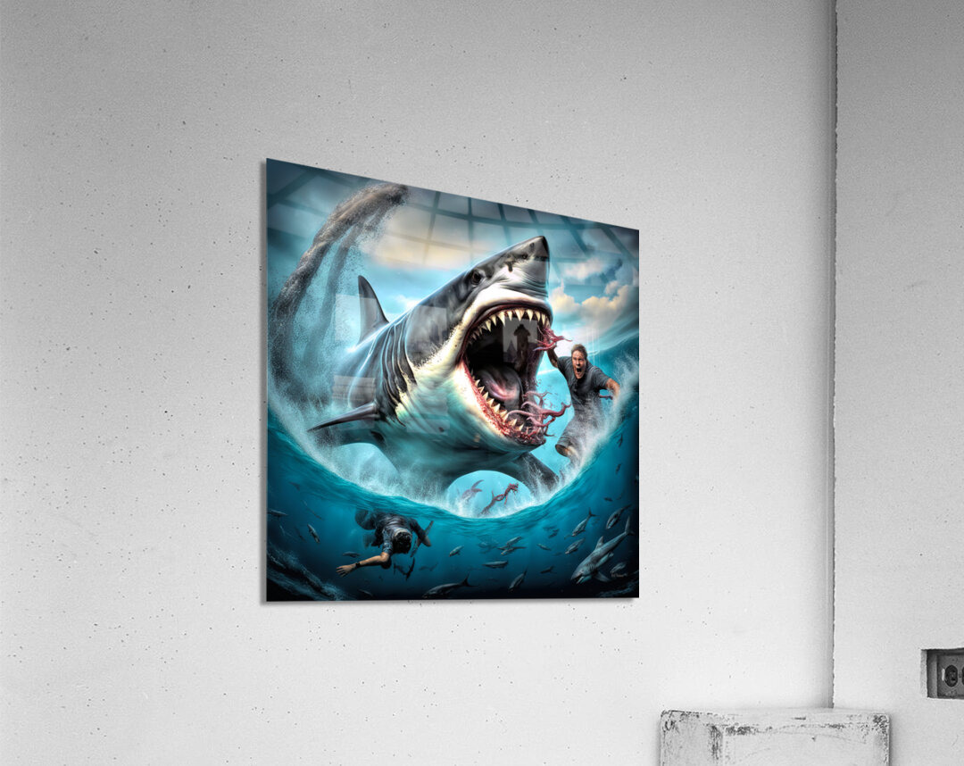 MANEATER Acrylic Print