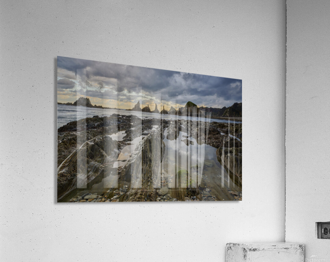 Shoreline in  Gueirua Acrylic Print