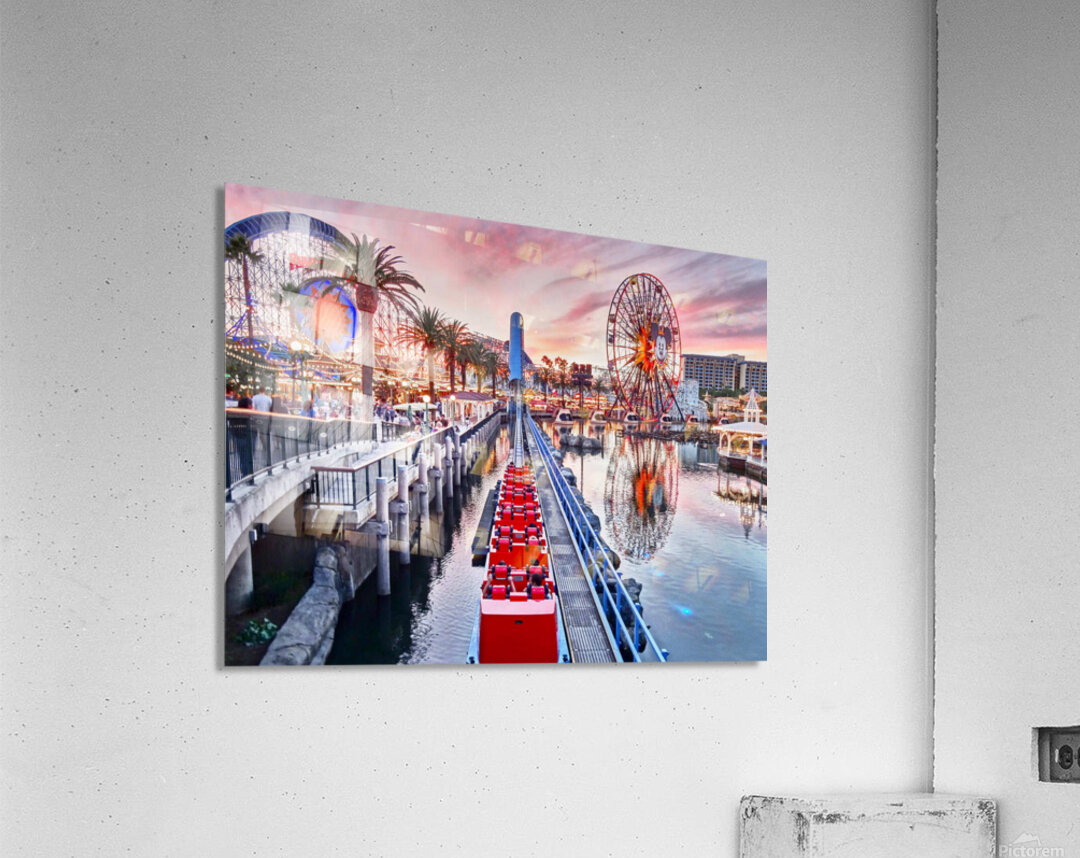 And Away We Go Sunset Acrylic Print