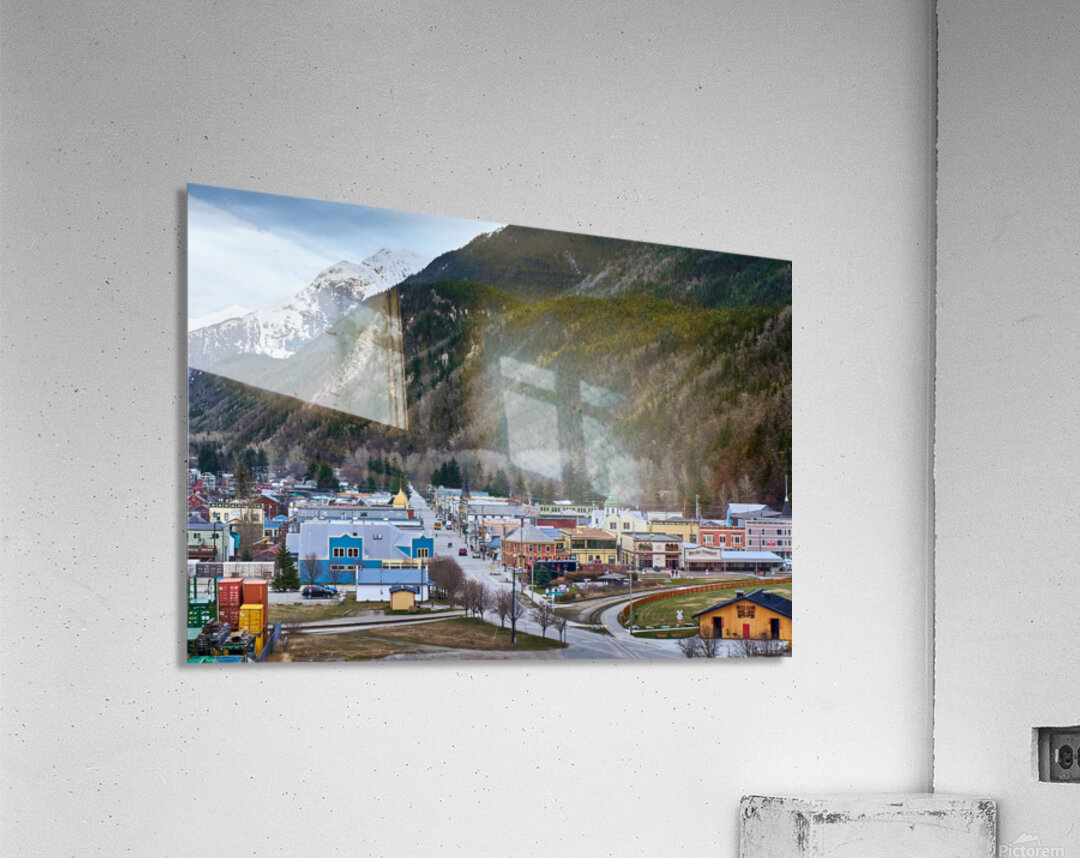 Skagway Skyline Alaska Acrylic Print
