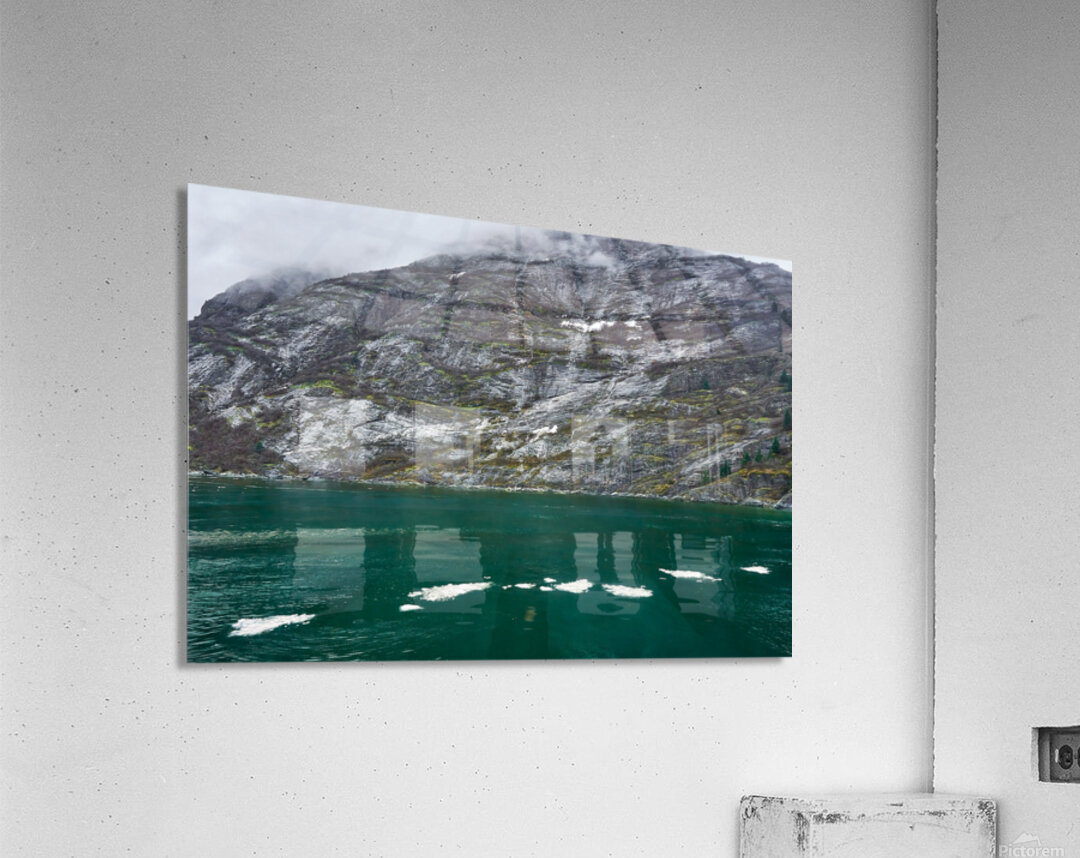 Alaska With Hawaii Like Icebergs Acrylic Print