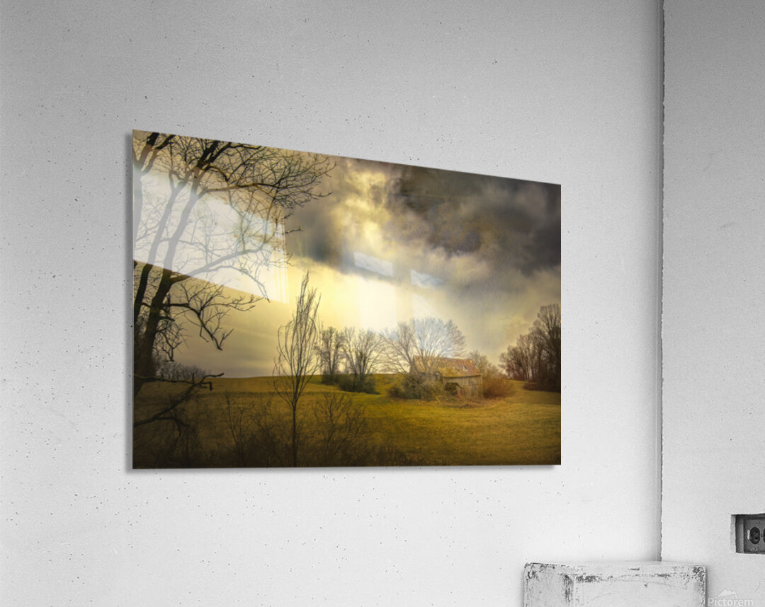 Virginia Barn Survivor Acrylic Print