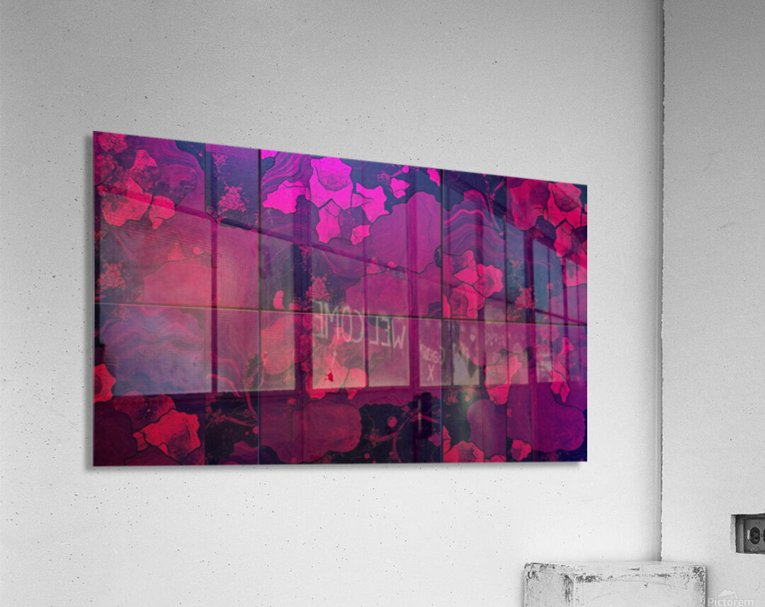 Aperiodic Glow: Hyper-Fluorescent Penrose Tiling Amidst Rustic Onyx ...