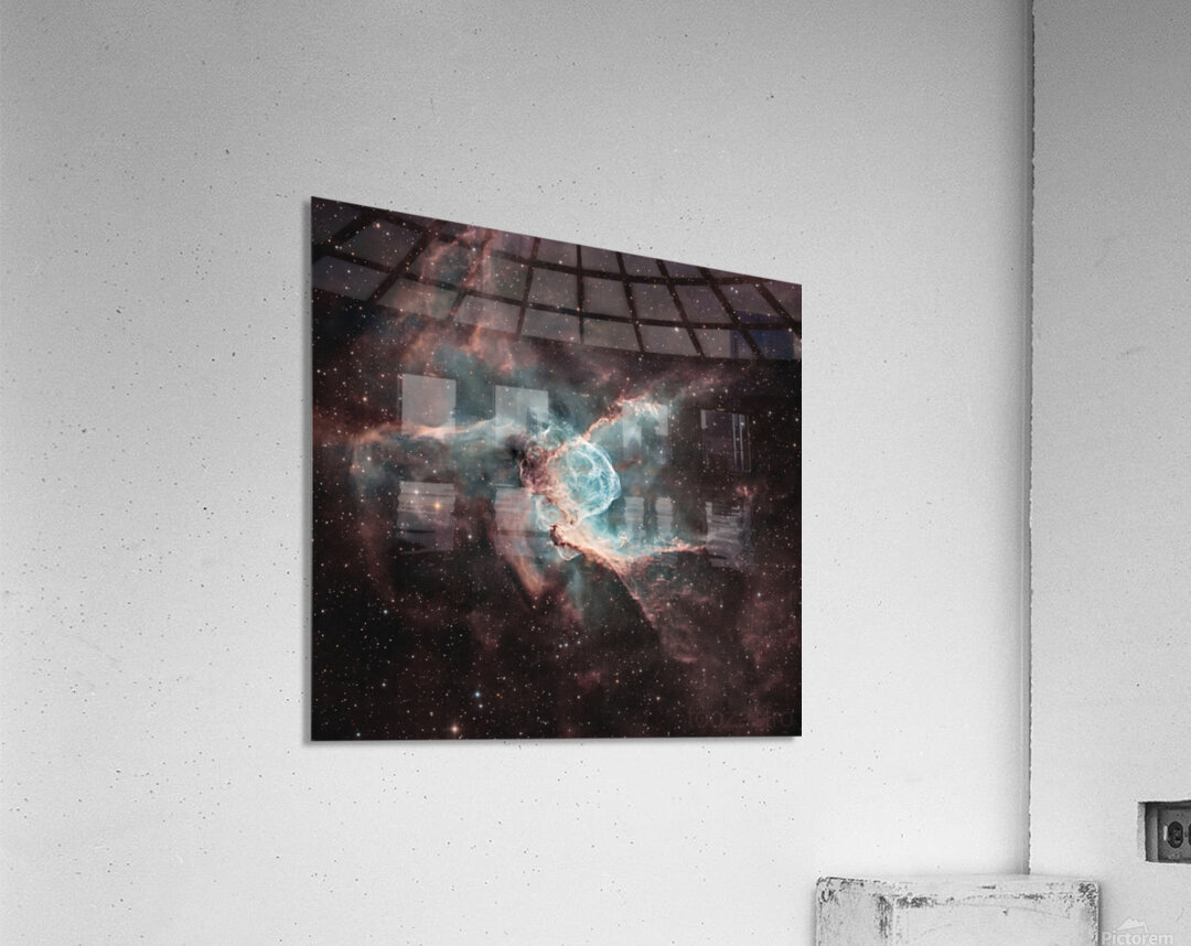 Thors Helmet Nebula Acrylic Print