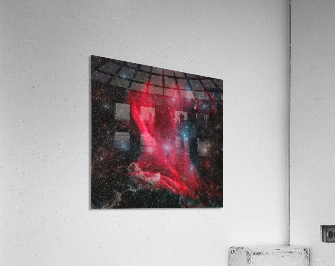 Great Lacerta Nebula Acrylic Print