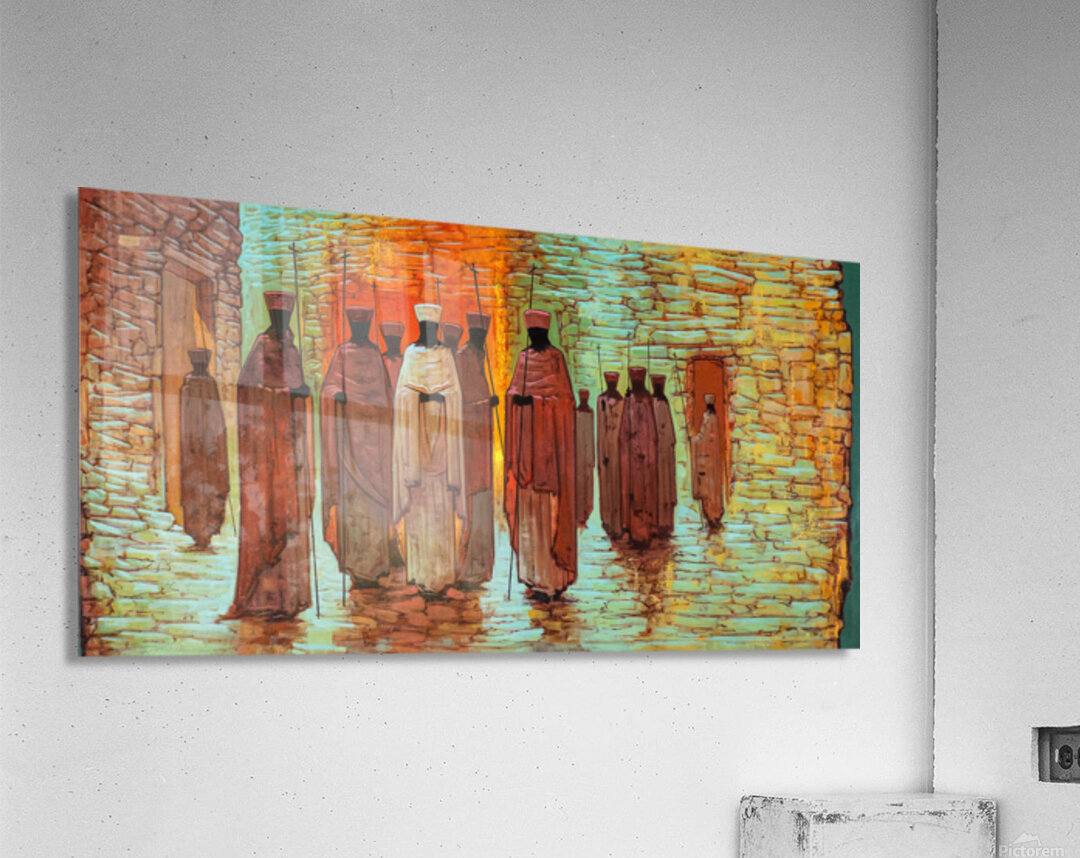 Procession of the Saints 14 priests Acrylic Print