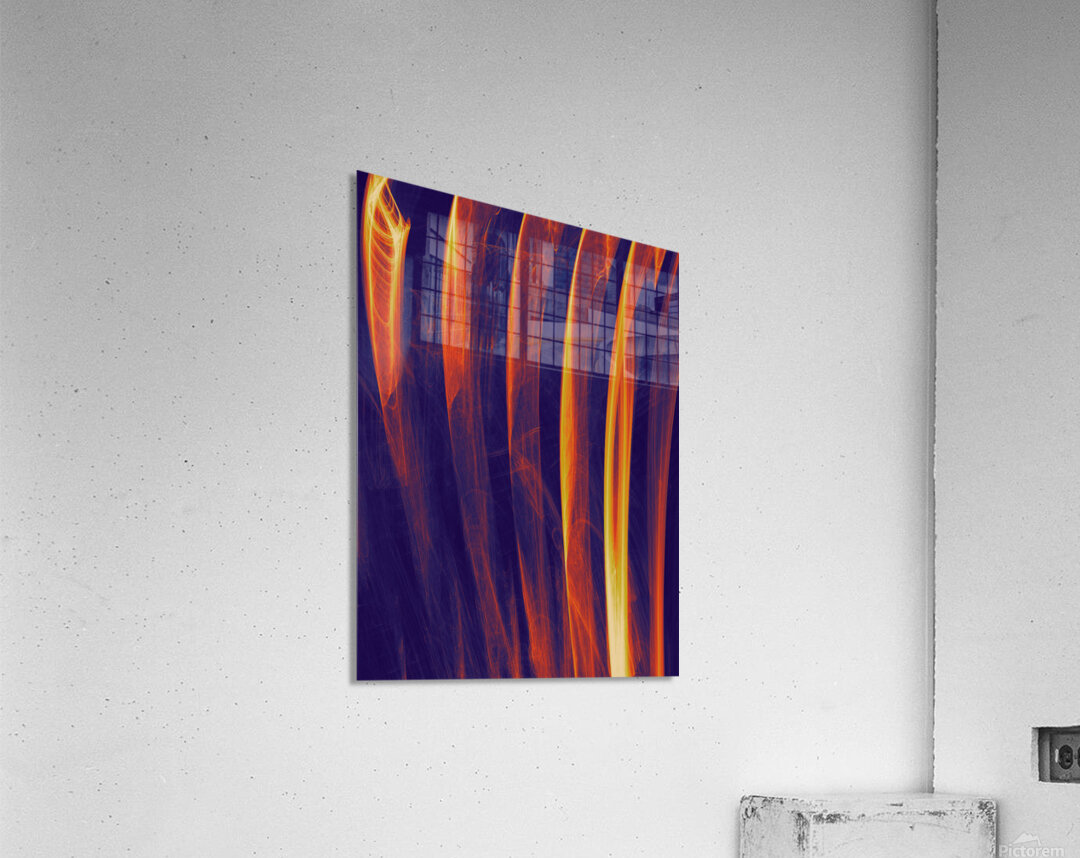 Pick a Stroke Acrylic Print