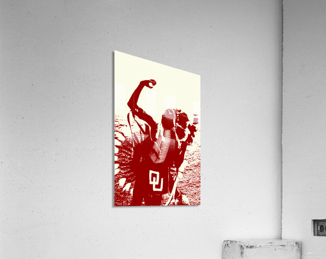 1960s OU Native American Art Acrylic Print