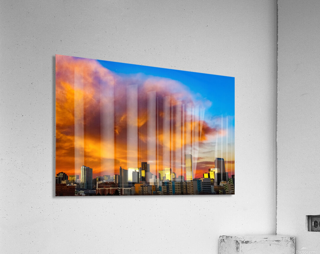 Denver Burning Acrylic Print