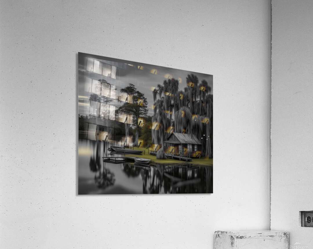 WINTER CAMP Acrylic Print