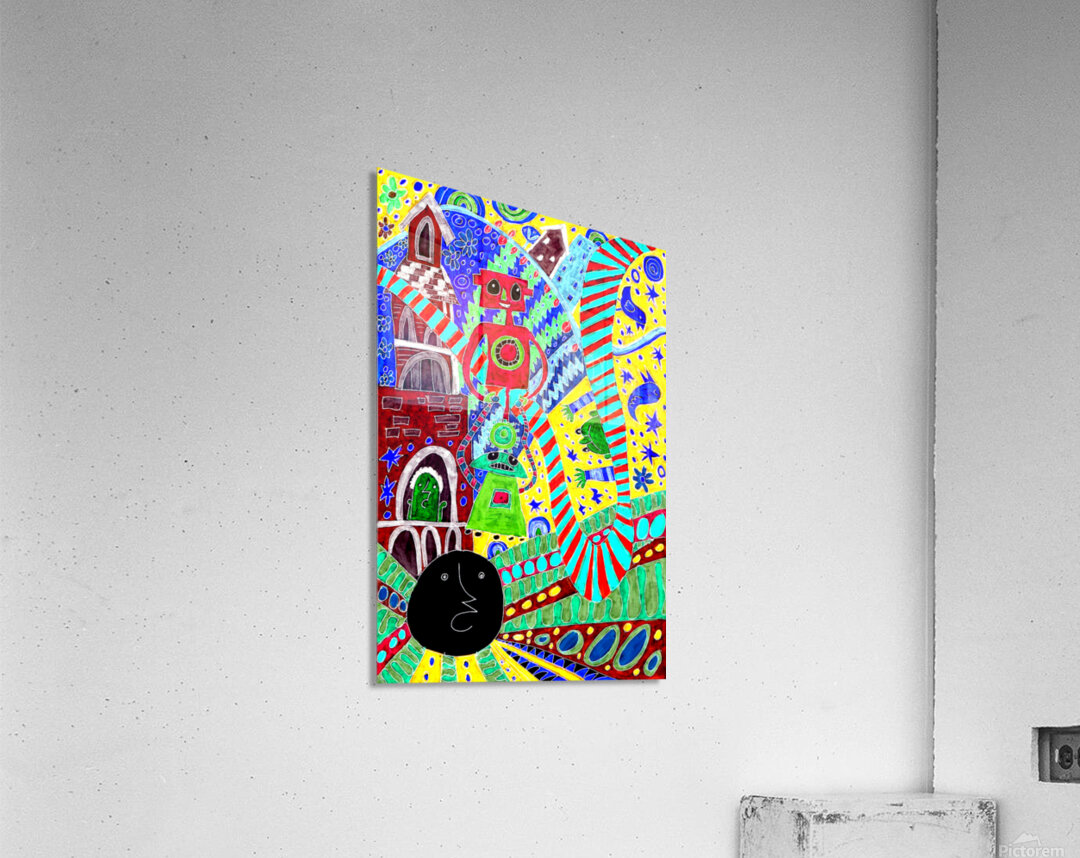 Abstract Surreal Imagination Acrylic Print