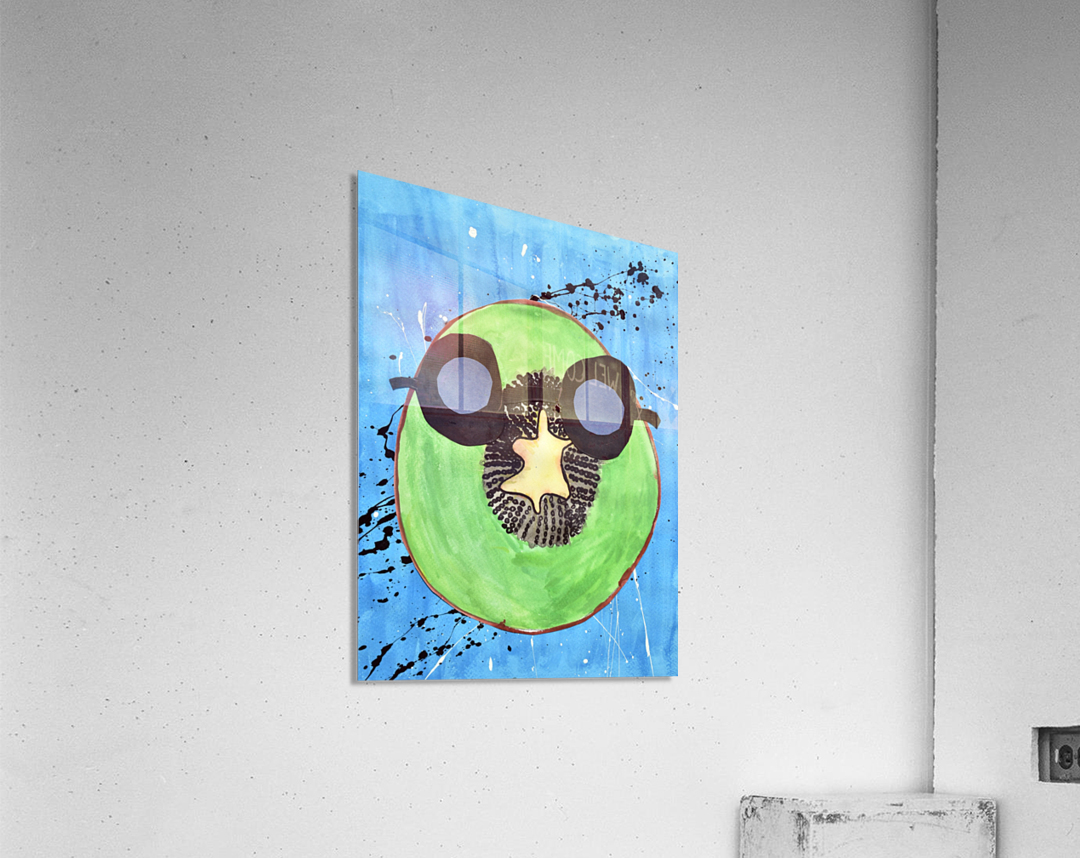 Kiwi Man. Michael D Acrylic Print